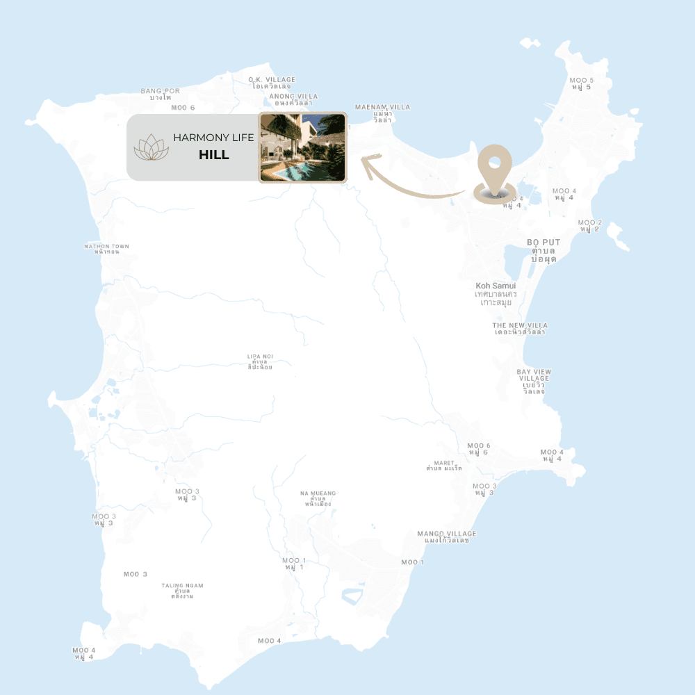 Map of Harmony Life One Location